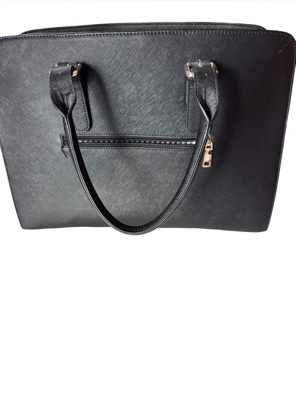 Elegant Black Tote Bag Set